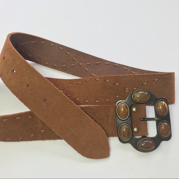 ANTONIAZZI FERENZE suede belt like NEW - Picture 7 of 14